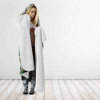 Aotearoa Atua Papatuanuku Hooded Blanket Earth Mother Father Koru Patterns