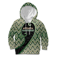 Custom Aotearoa Atua Papatuanuku Kid Hoodie Earth Mother Father Koru Patterns