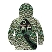 Custom Aotearoa Atua Papatuanuku Kid Hoodie Earth Mother Father Koru Patterns