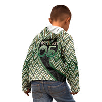 Custom Aotearoa Atua Papatuanuku Kid Hoodie Earth Mother Father Koru Patterns