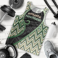 Custom Aotearoa Atua Papatuanuku Men Tank Top Earth Mother Father Koru Patterns
