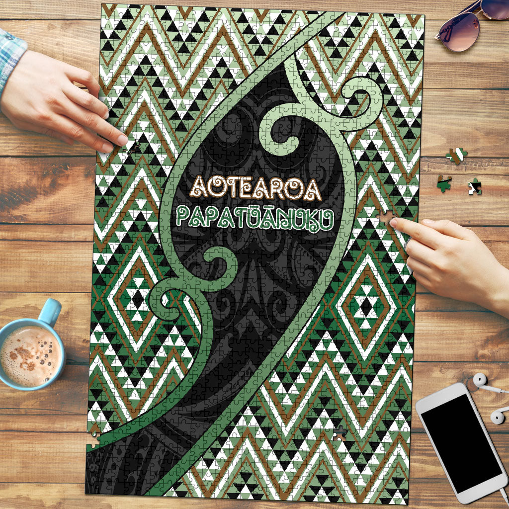 Aotearoa Atua Papatuanuku Puzzle Earth Mother Father Koru Patterns