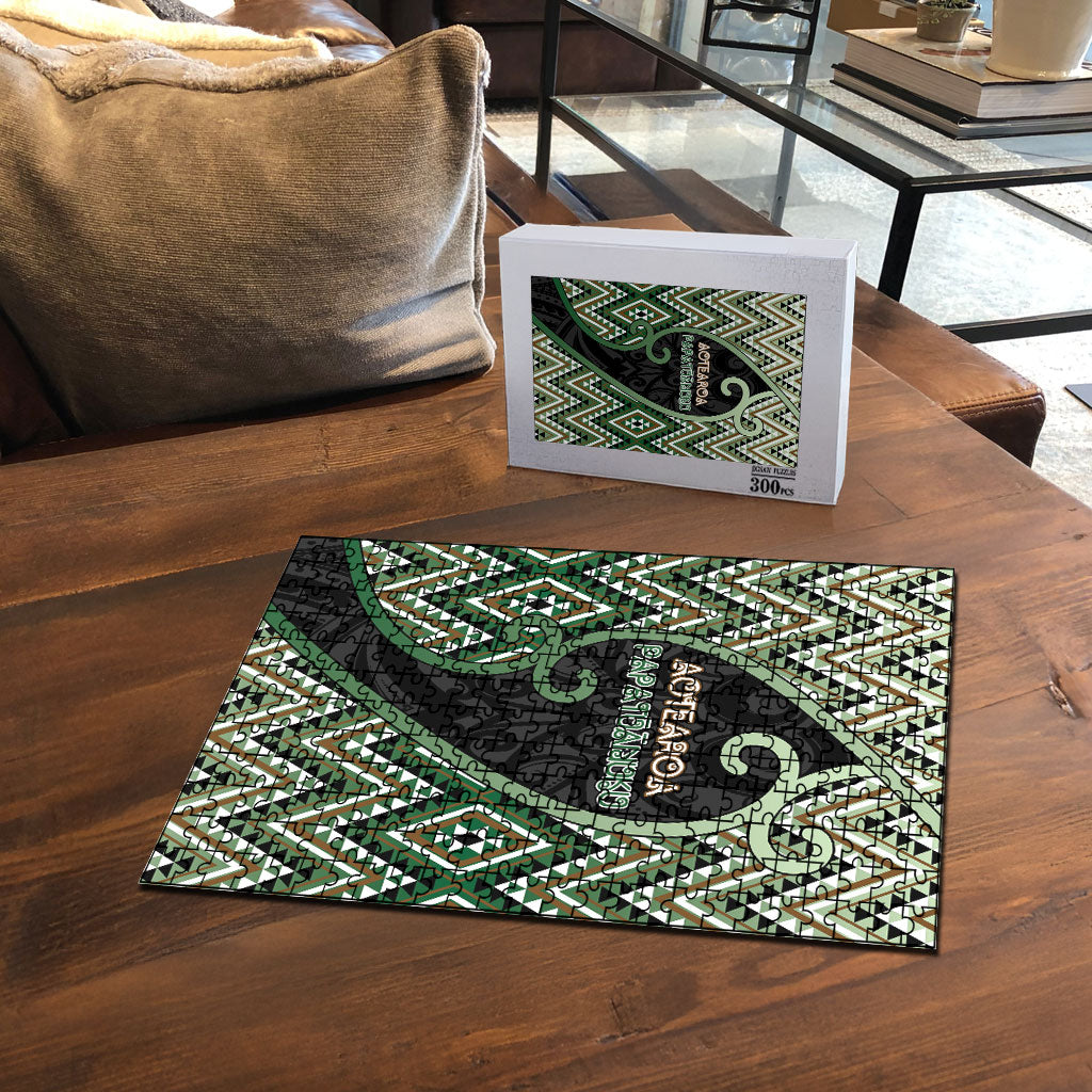 Aotearoa Atua Papatuanuku Puzzle Earth Mother Father Koru Patterns