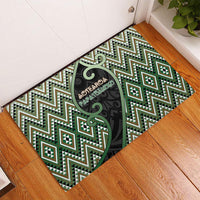 Aotearoa Atua Papatuanuku Rubber Doormat Earth Mother Father Koru Patterns