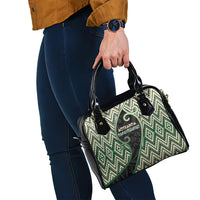 Aotearoa Atua Papatuanuku Shoulder Handbag Earth Mother Father Koru Patterns