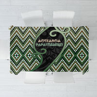 Aotearoa Atua Papatuanuku Tablecloth Earth Mother Father Koru Patterns