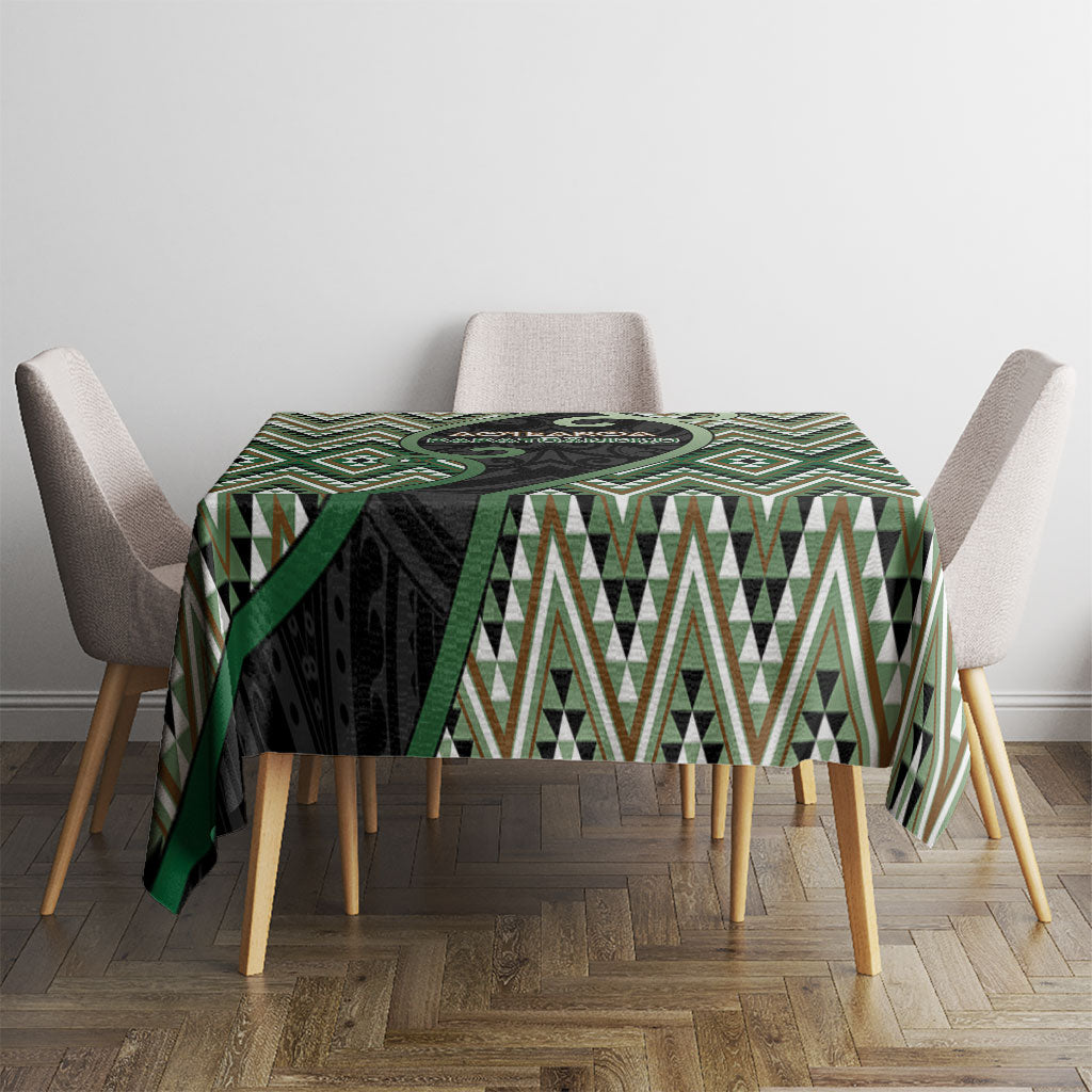 Aotearoa Atua Papatuanuku Tablecloth Earth Mother Father Koru Patterns