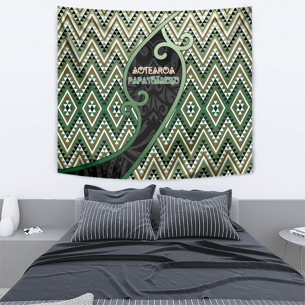 Aotearoa Atua Papatuanuku Tapestry Earth Mother Father Koru Patterns