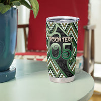 Custom Aotearoa Atua Papatuanuku Tumbler Cup Earth Mother Father Koru Patterns