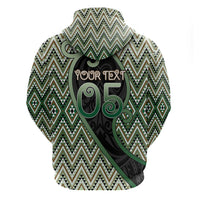 Custom Aotearoa Atua Papatuanuku Zip Hoodie Earth Mother Father Koru Patterns