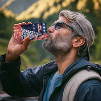 Wallis And Futuna Christmas 4 in 1 Can Cooler Tumbler Seashell Xmas Tree Tribal Waves - Polynesian Pride