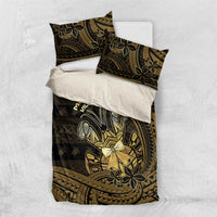 Niue Christmas Bedding Set Niuean Crab Xmas Tribal Waves - Polynesian Pride