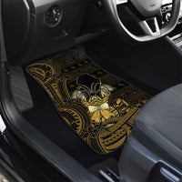 Niue Christmas Car Mats Niuean Crab Xmas Tribal Waves - Polynesian Pride