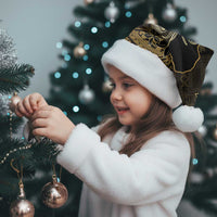 Niue Christmas Santa Hat Niuean Crab Xmas Tribal Waves - Polynesian Pride