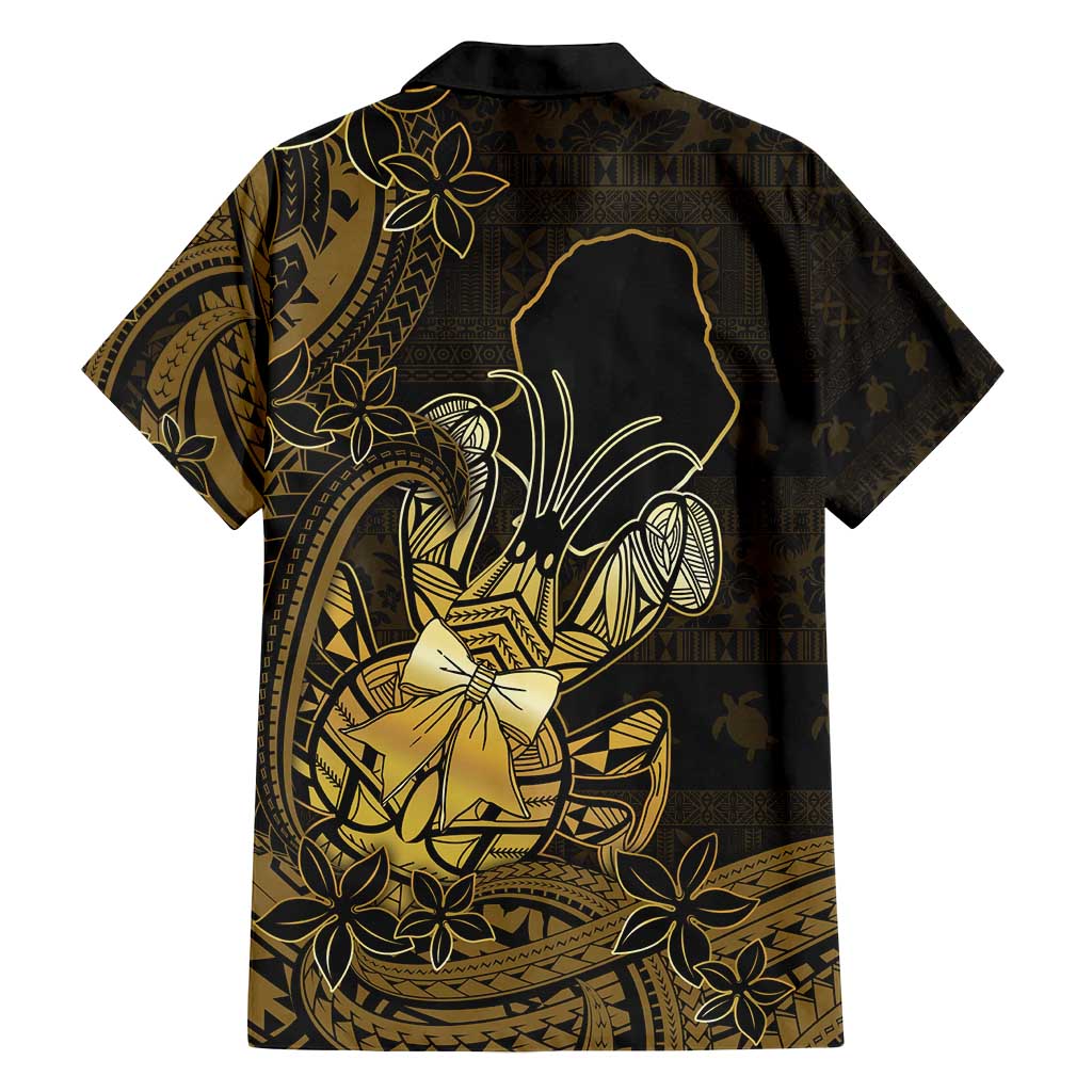 Niue Christmas Family Matching Long Sleeve Bodycon Dress and Hawaiian Shirt Niuean Crab Xmas Tribal Waves - Polynesian Pride