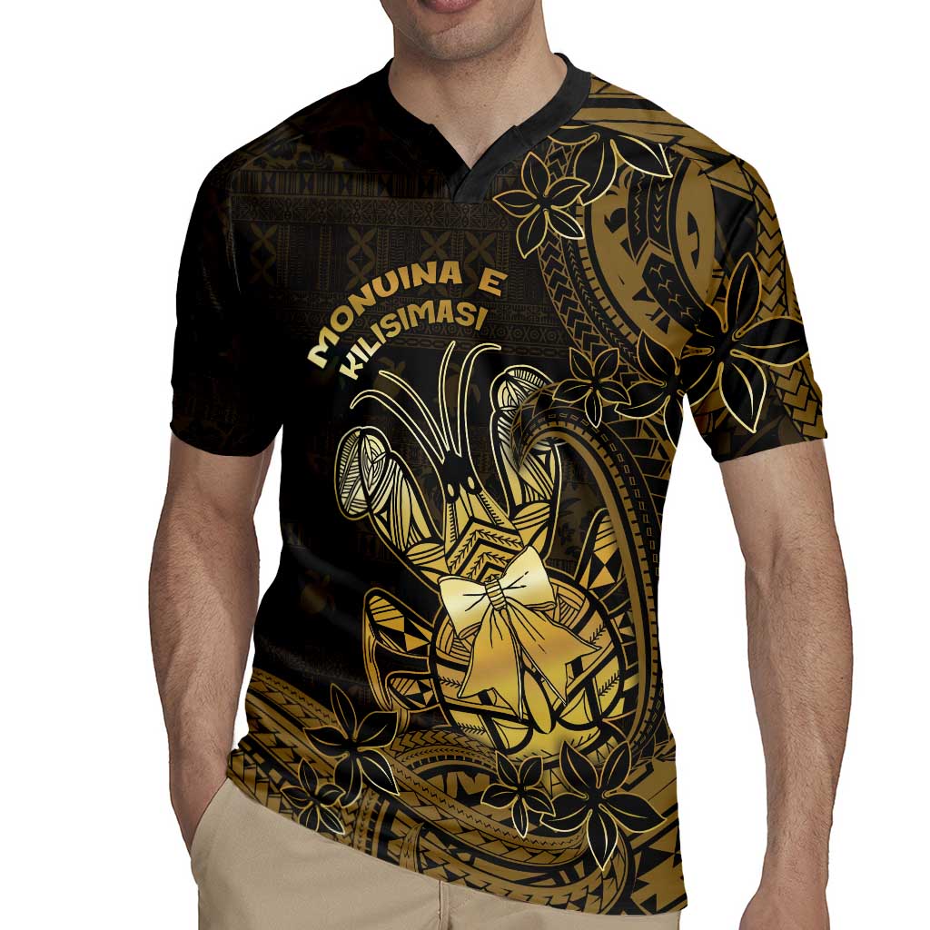 Niue Christmas Rugby Jersey Niuean Crab Xmas Tribal Waves - Polynesian Pride