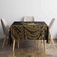 Niue Christmas Tablecloth Niuean Crab Xmas Tribal Waves - Polynesian Pride
