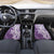 Hawaii Puakenikeni And Maile Lei Car Mats Violet Polynesian Shark Tattoo DT05