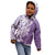 Hawaii Puakenikeni And Maile Lei Kid Hoodie Violet Polynesian Shark Tattoo DT05