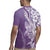 Hawaii Puakenikeni And Maile Lei Rugby Jersey Violet Polynesian Shark Tattoo DT05