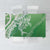 Hawaii Puakenikeni And Maile Lei Tablecloth Green Polynesian Shark Tattoo DT05