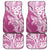 Hawaii Puakenikeni And Maile Lei Car Mats Pink Polynesian Shark Tattoo DT05
