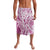 Hawaii Puakenikeni And Maile Lei Lavalava Pink Polynesian Shark Tattoo DT05