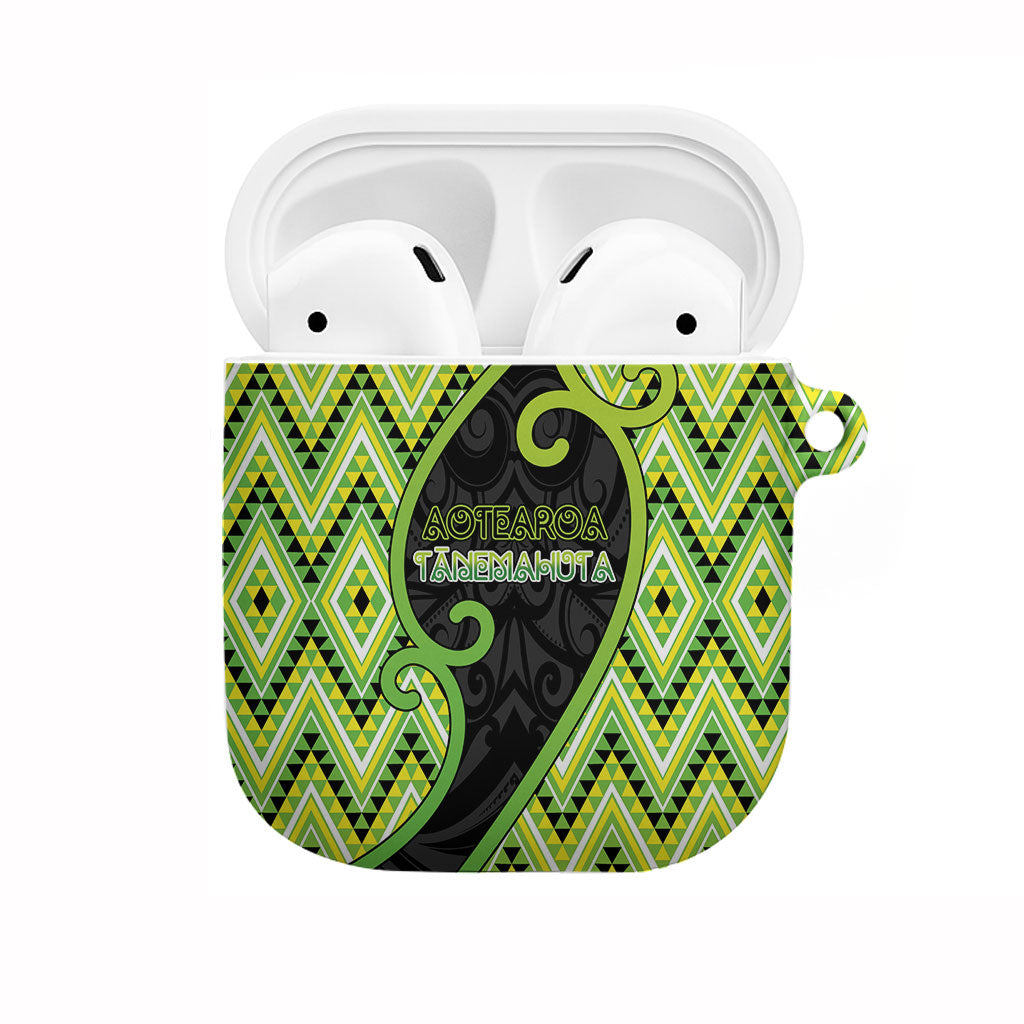 Aotearoa Atua Tanemahuta AirPods Case God Of Forests Koru Patterns Koru Patterns