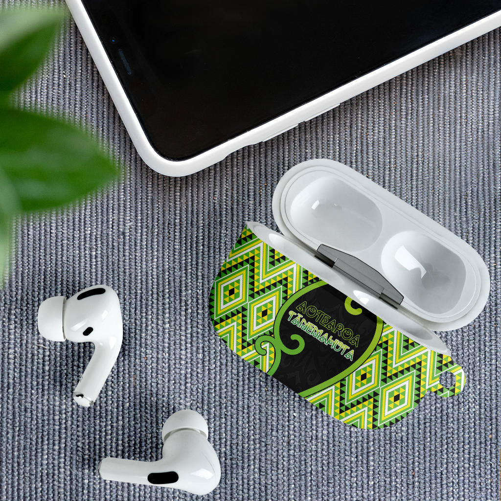 Aotearoa Atua Tanemahuta AirPods Case God Of Forests Koru Patterns Koru Patterns