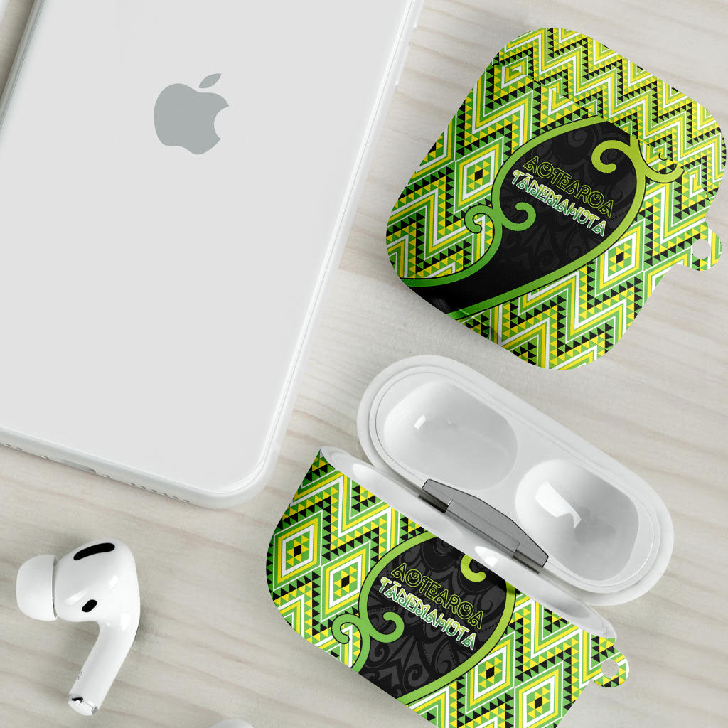 Aotearoa Atua Tanemahuta AirPods Case God Of Forests Koru Patterns Koru Patterns