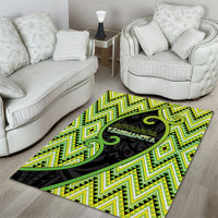 Aotearoa Atua Tanemahuta Area Rug God Of Forests Koru Patterns Koru Patterns