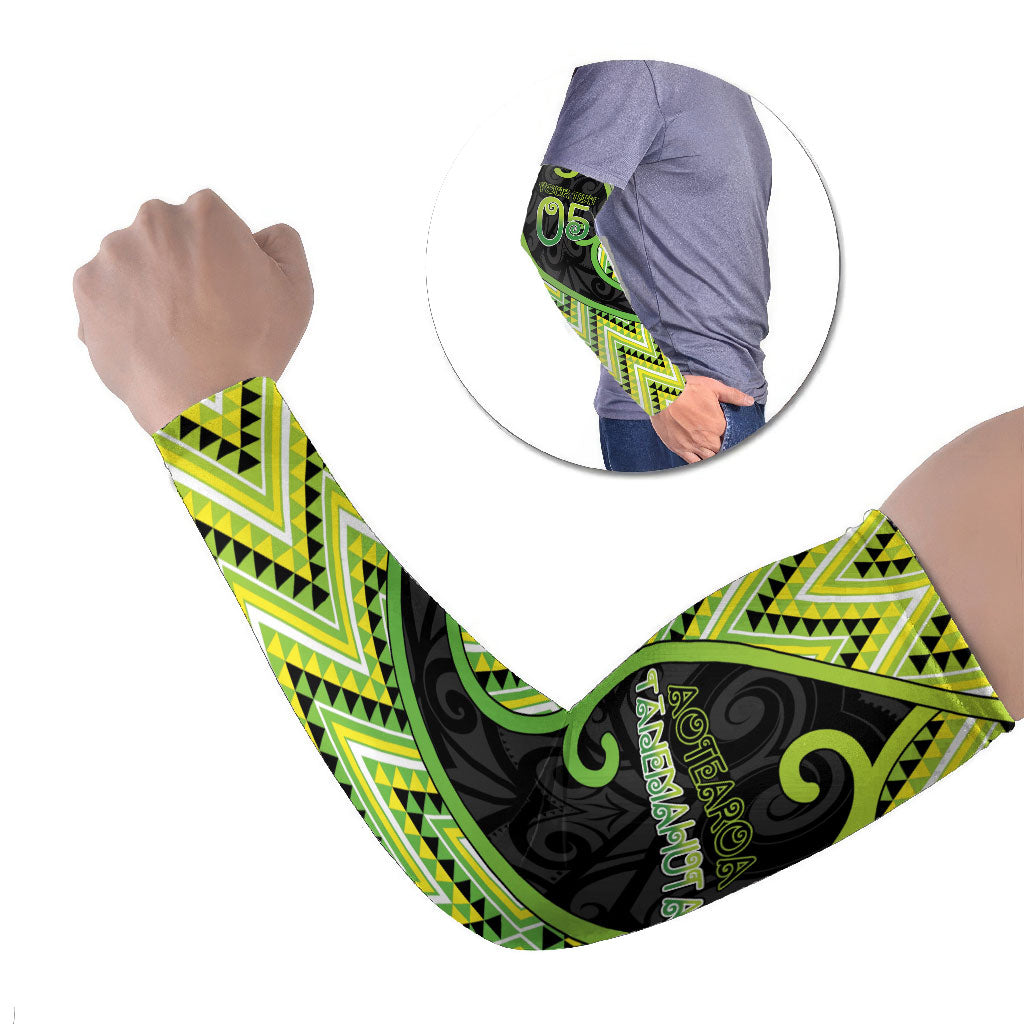 Custom Aotearoa Atua Tanemahuta Arm Sleeves God Of Forests Koru Patterns Koru Patterns
