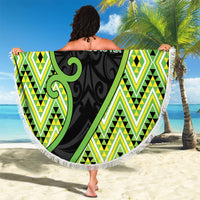 Aotearoa Atua Tanemahuta Beach Blanket God Of Forests Koru Patterns Koru Patterns