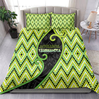 Aotearoa Atua Tanemahuta Bedding Set God Of Forests Koru Patterns Koru Patterns