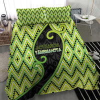 Aotearoa Atua Tanemahuta Bedding Set God Of Forests Koru Patterns Koru Patterns