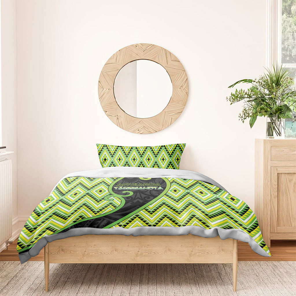 Aotearoa Atua Tanemahuta Bedding Set God Of Forests Koru Patterns Koru Patterns
