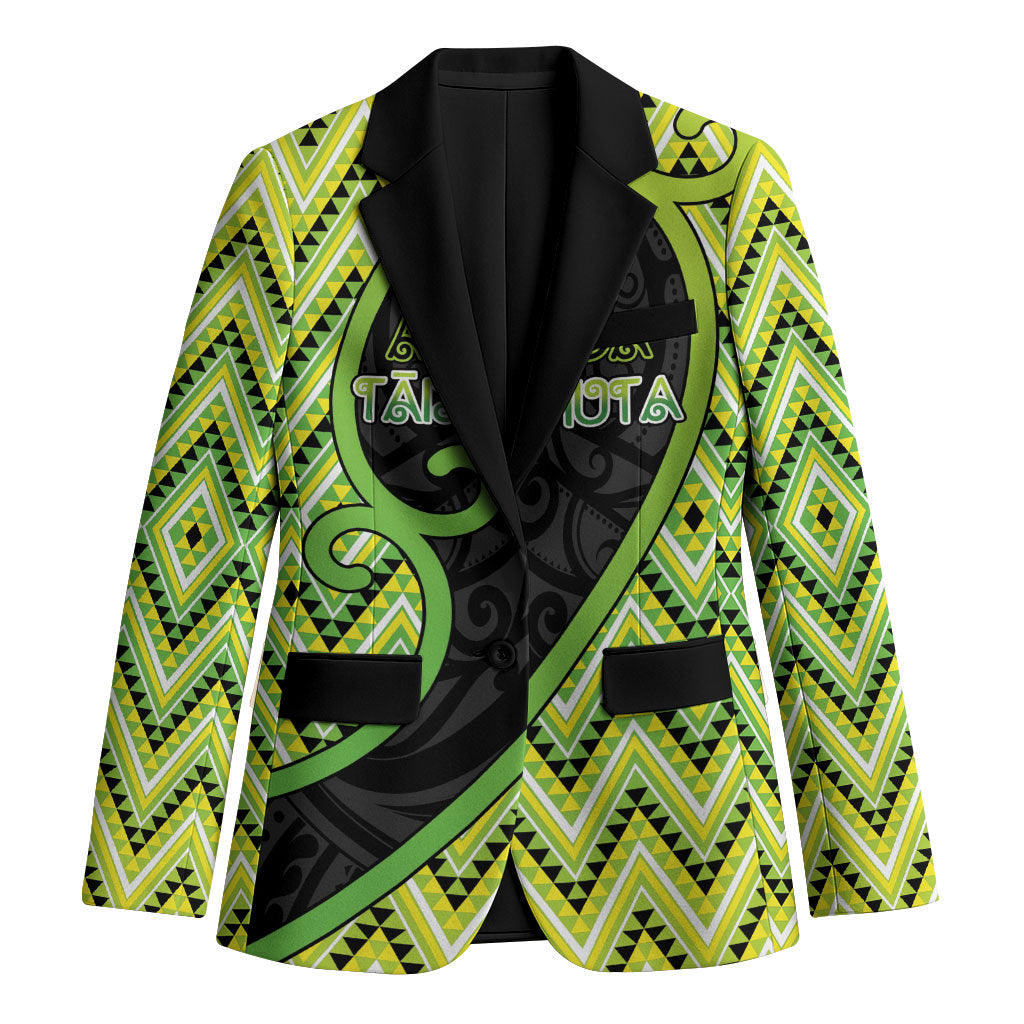 Custom Aotearoa Atua Tanemahuta Blazer God Of Forests Koru Patterns Koru Patterns