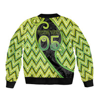 Custom Aotearoa Atua Tanemahuta Bomber Jacket God Of Forests Koru Patterns Koru Patterns