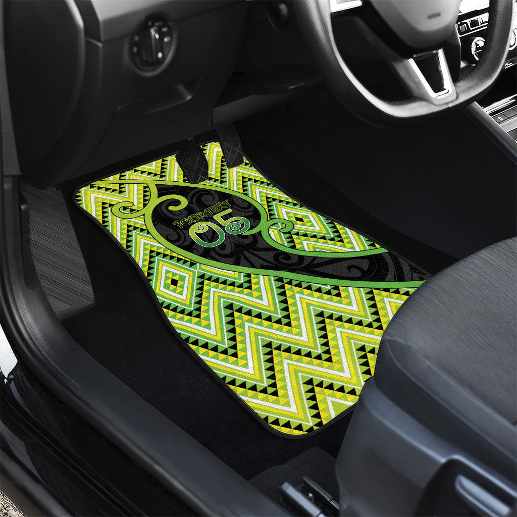 Custom Aotearoa Atua Tanemahuta Car Mats God Of Forests Koru Patterns Koru Patterns
