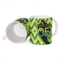 Custom Aotearoa Atua Tanemahuta Ceramic Mug God Of Forests Koru Patterns Koru Patterns