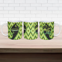 Custom Aotearoa Atua Tanemahuta Ceramic Mug God Of Forests Koru Patterns Koru Patterns