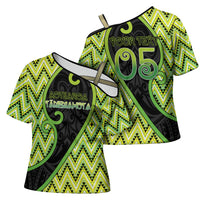 Custom Aotearoa Atua Tanemahuta Cross Shoulder Shirt God Of Forests Koru Patterns Koru Patterns