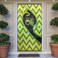 Custom Aotearoa Atua Tanemahuta Door Cover God Of Forests Koru Patterns Koru Patterns