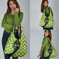 Aotearoa Atua Tanemahuta Grocery Bag God Of Forests Koru Patterns Koru Patterns