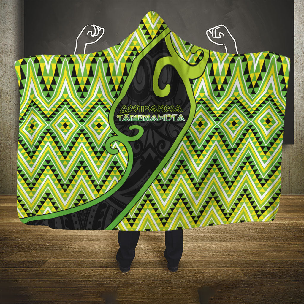Aotearoa Atua Tanemahuta Hooded Blanket God Of Forests Koru Patterns Koru Patterns