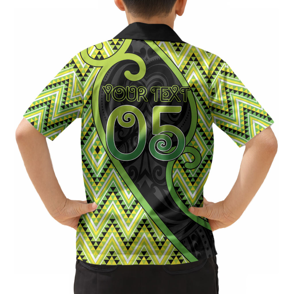 Custom Aotearoa Atua Tanemahuta Kid Hawaiian Shirt God Of Forests Koru Patterns Koru Patterns