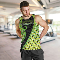 Custom Aotearoa Atua Tanemahuta Men Tank Top God Of Forests Koru Patterns Koru Patterns