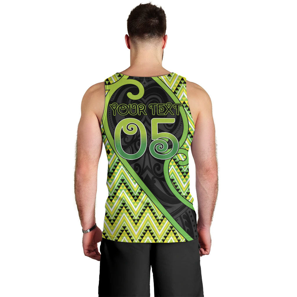 Custom Aotearoa Atua Tanemahuta Men Tank Top God Of Forests Koru Patterns Koru Patterns