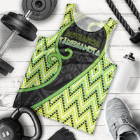 Custom Aotearoa Atua Tanemahuta Men Tank Top God Of Forests Koru Patterns Koru Patterns