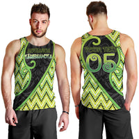 Custom Aotearoa Atua Tanemahuta Men Tank Top God Of Forests Koru Patterns Koru Patterns